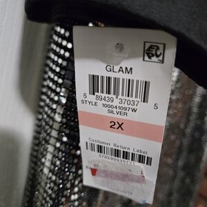 INC International Concepts Black Garment